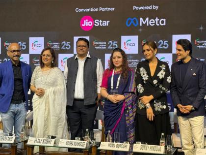 Huma Qureshi, Vani Tripathi Tikoo, and Sunny Hinduja discuss MP's cinematic potential at FICCI Frames 2025 | Huma Qureshi, Vani Tripathi Tikoo, and Sunny Hinduja discuss MP's cinematic potential at FICCI Frames 2025