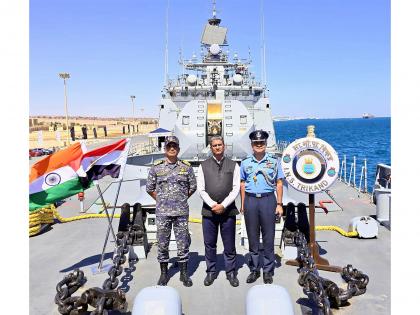 INS Trikand visits Egypt's Safaga as part of operational deployment | INS Trikand visits Egypt's Safaga as part of operational deployment INS Trikand visits Egypt's Safaga as part of operational deployment | INS Trikand visits Egypt's Safaga as part of operational deployment