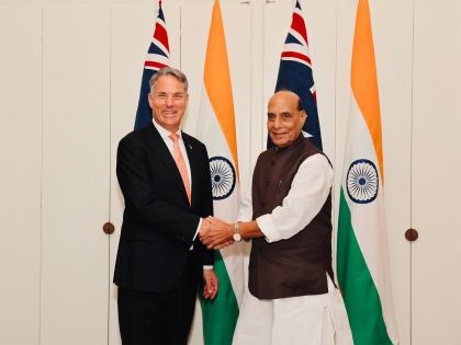 Rajnath Singh hails meeting with Australian Dy PM; leaders discuss potential to deepen defence industry partnerships | Rajnath Singh hails meeting with Australian Dy PM; leaders discuss potential to deepen defence industry partnerships