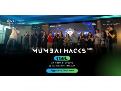 TEAM returns with MumbaiHacks 2025: 3,000+ innovators compete for up to ₹50 lakhs in cash and rewards at India's premier Agentic AI hackathon | TEAM returns with MumbaiHacks 2025: 3,000+ innovators compete for up to ₹50 lakhs in cash and rewards at India's premier Agentic AI hackathon TEAM returns with MumbaiHacks 2025: 3,000+ innovators compete for up to ₹50 lakhs in cash and rewards at India's premier Agentic AI hackathon | TEAM returns with MumbaiHacks 2025: 3,000+ innovators compete for up to ₹50 lakhs in cash and rewards at India's premier Agentic AI hackathon