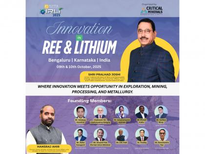 IRLi 2025 Inaugurated in Bengaluru, Brings Together Global Leaders to Drive Innovation in Rare Earths and Lithium | IRLi 2025 Inaugurated in Bengaluru, Brings Together Global Leaders to Drive Innovation in Rare Earths and Lithium IRLi 2025 Inaugurated in Bengaluru, Brings Together Global Leaders to Drive Innovation in Rare Earths and Lithium | IRLi 2025 Inaugurated in Bengaluru, Brings Together Global Leaders to Drive Innovation in Rare Earths and Lithium