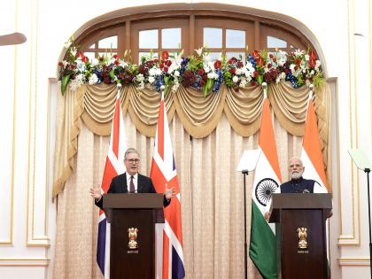 India, UK discuss situation in West Asia, PM Starmer welcomes Gaza peace plan | India, UK discuss situation in West Asia, PM Starmer welcomes Gaza peace plan India, UK discuss situation in West Asia, PM Starmer welcomes Gaza peace plan | India, UK discuss situation in West Asia, PM Starmer welcomes Gaza peace plan