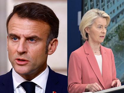 Macron, von der Leyen welcome Gaza ceasefire and hostage-release deal, urge all parties to uphold terms and pursue two-state peace solution | Macron, von der Leyen welcome Gaza ceasefire and hostage-release deal, urge all parties to uphold terms and pursue two-state peace solution