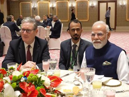 PM Modi lauds classical rendition of Ed Sheeran, Arijit's song 'Sapphire', shares video with Keir Starmer | PM Modi lauds classical rendition of Ed Sheeran, Arijit's song 'Sapphire', shares video with Keir Starmer PM Modi lauds classical rendition of Ed Sheeran, Arijit's song 'Sapphire', shares video with Keir Starmer | PM Modi lauds classical rendition of Ed Sheeran, Arijit's song 'Sapphire', shares video with Keir Starmer