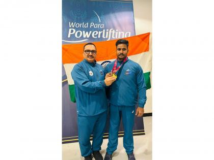 Vinay wins gold at Para Powerlifting World Championships 2025 | Vinay wins gold at Para Powerlifting World Championships 2025 Vinay wins gold at Para Powerlifting World Championships 2025 | Vinay wins gold at Para Powerlifting World Championships 2025