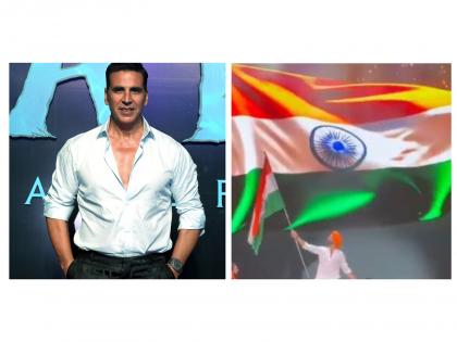 Akshay Kumar pays touching tribute to nation with patriotic performance on 'Teri Mitti', check video | Akshay Kumar pays touching tribute to nation with patriotic performance on 'Teri Mitti', check video Akshay Kumar pays touching tribute to nation with patriotic performance on 'Teri Mitti', check video | Akshay Kumar pays touching tribute to nation with patriotic performance on 'Teri Mitti', check video