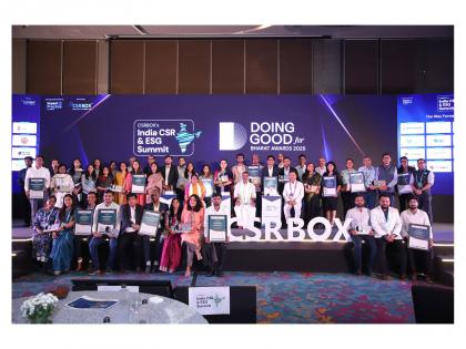 CSRBOX Honours Changemakers with the Doing Good for Bharat Awards 2025 for Shaping India's Future | CSRBOX Honours Changemakers with the Doing Good for Bharat Awards 2025 for Shaping India's Future CSRBOX Honours Changemakers with the Doing Good for Bharat Awards 2025 for Shaping India's Future | CSRBOX Honours Changemakers with the Doing Good for Bharat Awards 2025 for Shaping India's Future