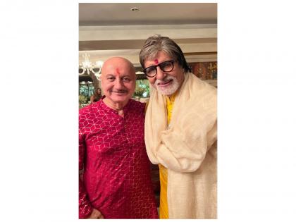 "You and your life have taught us so much": Anupam Kher wishes Amitabh Bachchan on his birthday | "You and your life have taught us so much": Anupam Kher wishes Amitabh Bachchan on his birthday "You and your life have taught us so much": Anupam Kher wishes Amitabh Bachchan on his birthday | "You and your life have taught us so much": Anupam Kher wishes Amitabh Bachchan on his birthday
