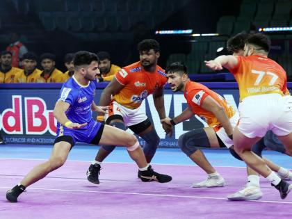 PKL 12: Puneri Paltan confirm top eight spot 13-point win over Tamil Thalaivas | PKL 12: Puneri Paltan confirm top eight spot 13-point win over Tamil Thalaivas