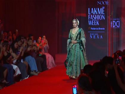 Lakme Fashion Week 2025: Tabu exudes modern tradition in sparkling Anarkali as she walks ramp for ITRH's 'Noor' | Lakme Fashion Week 2025: Tabu exudes modern tradition in sparkling Anarkali as she walks ramp for ITRH's 'Noor'