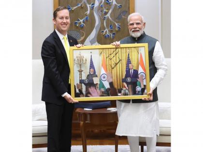 "An honor to be with PM Modi; our relationship will only strengthen": US Ambassador-designate Sergio Gor | "An honor to be with PM Modi; our relationship will only strengthen": US Ambassador-designate Sergio Gor