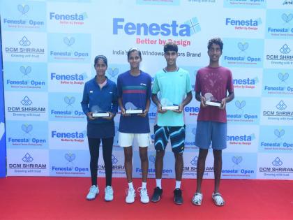 Parthsarthi, Tavish clinch U16 titles at Fenesta Open National Tennis Championship | Parthsarthi, Tavish clinch U16 titles at Fenesta Open National Tennis Championship