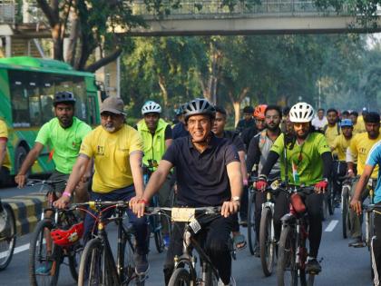 "Doctors' message on fitness will reach every Indian": Mansukh Mandaviya at 'Sundays on Cycle' | "Doctors' message on fitness will reach every Indian": Mansukh Mandaviya at 'Sundays on Cycle'