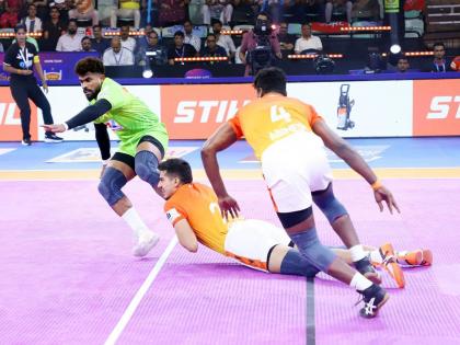 PKL: Puneri Paltan secure impressive tie-breaker win over Dabang Delhi KC | PKL: Puneri Paltan secure impressive tie-breaker win over Dabang Delhi KC