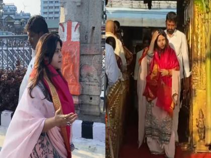 Ektaa Kapoor visits Tirumala temple, seeks blessing of Lord Venkateswara | Ektaa Kapoor visits Tirumala temple, seeks blessing of Lord Venkateswara