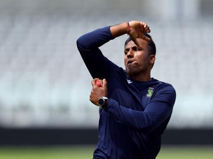 SA's Muthusamy outdoes Warne, registers best figures by visiting spinner in Pakistan during 1st innings | SA's Muthusamy outdoes Warne, registers best figures by visiting spinner in Pakistan during 1st innings