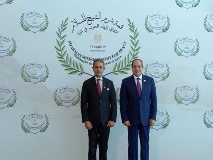 Union MoS Kirti Vardhan Singh attends Sharm El-Sheikh Peace Summit, reaffirms India's support for Gaza peace plan and two-state solution | Union MoS Kirti Vardhan Singh attends Sharm El-Sheikh Peace Summit, reaffirms India's support for Gaza peace plan and two-state solution