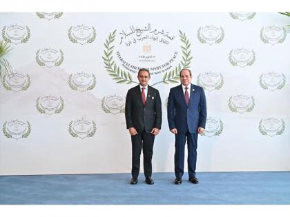 MoS Mea Singh calls it 'privilege' attend Gaza Summit in Egypt | MoS Mea Singh calls it 'privilege' attend Gaza Summit in Egypt