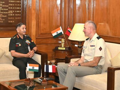 Army Chiefs of India and France meet to strengthen defence ties, counter-terrorism cooperation and UN peacekeeping efforts | Army Chiefs of India and France meet to strengthen defence ties, counter-terrorism cooperation and UN peacekeeping efforts Army Chiefs of India and France meet to strengthen defence ties, counter-terrorism cooperation and UN peacekeeping efforts | Army Chiefs of India and France meet to strengthen defence ties, counter-terrorism cooperation and UN peacekeeping efforts