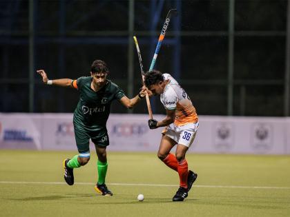 Sultan of Johor Cup: India-Pakistan players shake hands before match, break 'no-handshake' trend of cricketers | Sultan of Johor Cup: India-Pakistan players shake hands before match, break 'no-handshake' trend of cricketers Sultan of Johor Cup: India-Pakistan players shake hands before match, break 'no-handshake' trend of cricketers | Sultan of Johor Cup: India-Pakistan players shake hands before match, break 'no-handshake' trend of cricketers