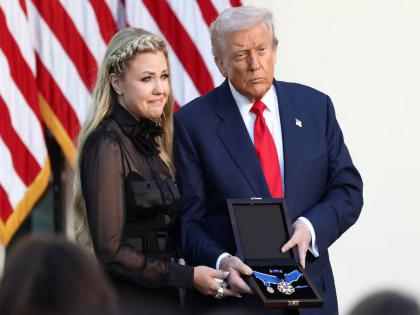 Trump honours late activist Charlie Kirk with Presidential Medal of Freedom at White House | Trump honours late activist Charlie Kirk with Presidential Medal of Freedom at White House