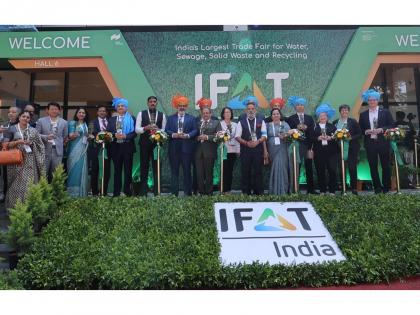 IFAT India 2025 opens in Mumbai; Dia Mirza, Shrikant Shinde lead call for sustainable water and waste solutions | IFAT India 2025 opens in Mumbai; Dia Mirza, Shrikant Shinde lead call for sustainable water and waste solutions IFAT India 2025 opens in Mumbai; Dia Mirza, Shrikant Shinde lead call for sustainable water and waste solutions | IFAT India 2025 opens in Mumbai; Dia Mirza, Shrikant Shinde lead call for sustainable water and waste solutions