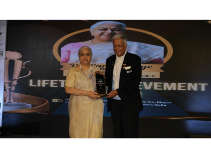 Dr. Sara George Muthoot Receives Lifetime Achievement Award | Dr. Sara George Muthoot Receives Lifetime Achievement Award Dr. Sara George Muthoot Receives Lifetime Achievement Award | Dr. Sara George Muthoot Receives Lifetime Achievement Award