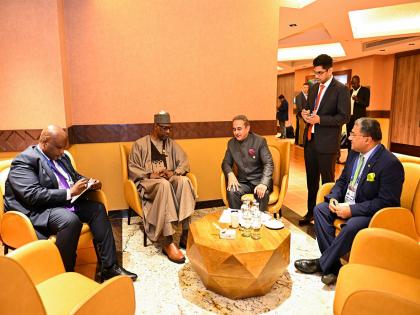 "Discussed multifaceted ties": MoS Kirti Vardhan Singh meets Mali's FM on sidelines of NAM meeting | "Discussed multifaceted ties": MoS Kirti Vardhan Singh meets Mali's FM on sidelines of NAM meeting