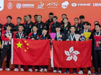 China sweep men's and women's team finals to claim double gold at the 28th Asian Table Tennis Championships in Bhubaneswar | China sweep men's and women's team finals to claim double gold at the 28th Asian Table Tennis Championships in Bhubaneswar China sweep men's and women's team finals to claim double gold at the 28th Asian Table Tennis Championships in Bhubaneswar | China sweep men's and women's team finals to claim double gold at the 28th Asian Table Tennis Championships in Bhubaneswar