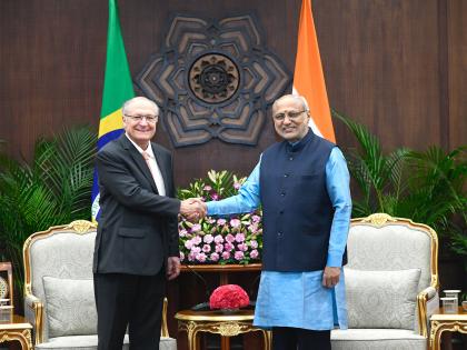 Brazilian Vice President Geraldo Alckmin meets Vice President CP Radhakrishnan, focus on trade, economy | Brazilian Vice President Geraldo Alckmin meets Vice President CP Radhakrishnan, focus on trade, economy Brazilian Vice President Geraldo Alckmin meets Vice President CP Radhakrishnan, focus on trade, economy | Brazilian Vice President Geraldo Alckmin meets Vice President CP Radhakrishnan, focus on trade, economy