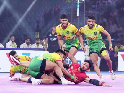 PKL: Patna Pirates clinch tie-breaker win over Bengaluru Bulls | PKL: Patna Pirates clinch tie-breaker win over Bengaluru Bulls PKL: Patna Pirates clinch tie-breaker win over Bengaluru Bulls | PKL: Patna Pirates clinch tie-breaker win over Bengaluru Bulls