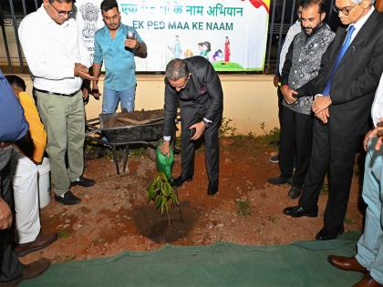 Uganda: MoS Kirti Vardhan Singh plants sapling at Swaminarayan temple complex in Kampala | Uganda: MoS Kirti Vardhan Singh plants sapling at Swaminarayan temple complex in Kampala Uganda: MoS Kirti Vardhan Singh plants sapling at Swaminarayan temple complex in Kampala | Uganda: MoS Kirti Vardhan Singh plants sapling at Swaminarayan temple complex in Kampala