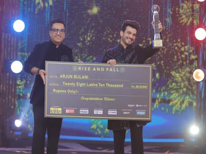 Arjun Bijlani wins first season of reality show 'Rise & Fall' | Arjun Bijlani wins first season of reality show 'Rise & Fall'