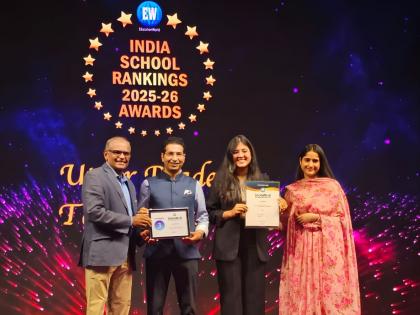 Lucknow's GD Goenka Public School Tops CBSE Rankings, Sarvesh Goel Felicitated Udyami Ratna | Lucknow's GD Goenka Public School Tops CBSE Rankings, Sarvesh Goel Felicitated Udyami Ratna