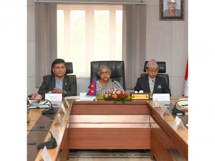 Nepal PM briefs foreign diplomats, a month after formation of interim government | Nepal PM briefs foreign diplomats, a month after formation of interim government