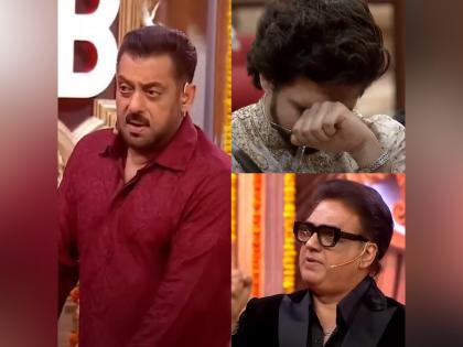 Salman Khan gives "last warning" to Amaal Mallik on Bigg Boss 19; Singer's father breaks down on stage | Salman Khan gives "last warning" to Amaal Mallik on Bigg Boss 19; Singer's father breaks down on stage Salman Khan gives "last warning" to Amaal Mallik on Bigg Boss 19; Singer's father breaks down on stage | Salman Khan gives "last warning" to Amaal Mallik on Bigg Boss 19; Singer's father breaks down on stage