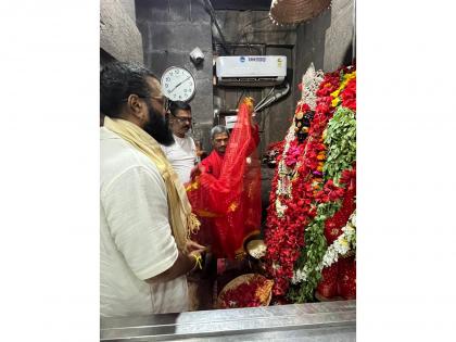 Rishab Shetty visits Mundeshwari temple in Bihar after 'Kantara: Chapter 1' success | Rishab Shetty visits Mundeshwari temple in Bihar after 'Kantara: Chapter 1' success Rishab Shetty visits Mundeshwari temple in Bihar after 'Kantara: Chapter 1' success | Rishab Shetty visits Mundeshwari temple in Bihar after 'Kantara: Chapter 1' success