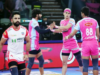 Big boost to have him back: Head coach Narender Redhu highlights Nitin Kumar's impact on the Jaipur Pink Panthers | Big boost to have him back: Head coach Narender Redhu highlights Nitin Kumar's impact on the Jaipur Pink Panthers Big boost to have him back: Head coach Narender Redhu highlights Nitin Kumar's impact on the Jaipur Pink Panthers | Big boost to have him back: Head coach Narender Redhu highlights Nitin Kumar's impact on the Jaipur Pink Panthers