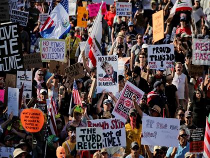'No Kings' Protest: Millions show up against Trump's policies across US | 'No Kings' Protest: Millions show up against Trump's policies across US 'No Kings' Protest: Millions show up against Trump's policies across US | 'No Kings' Protest: Millions show up against Trump's policies across US