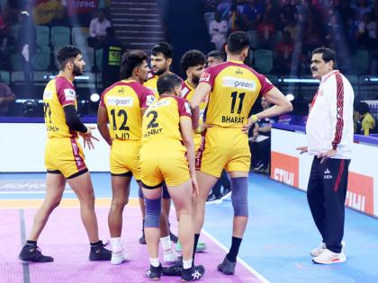 "Will see a more aggressive Telugu Titans", says Krishan Kumar Hooda after team confirms playoff spot for the first time since 2016 | "Will see a more aggressive Telugu Titans", says Krishan Kumar Hooda after team confirms playoff spot for the first time since 2016 "Will see a more aggressive Telugu Titans", says Krishan Kumar Hooda after team confirms playoff spot for the first time since 2016 | "Will see a more aggressive Telugu Titans", says Krishan Kumar Hooda after team confirms playoff spot for the first time since 2016