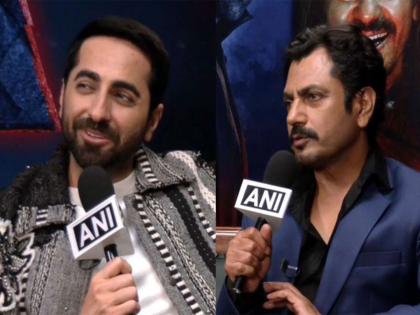 'Thamma' stars Ayushmann Khurrana, Nawazuddin Siddiqui offer sneak-peek into their "blood-drinking" characters | 'Thamma' stars Ayushmann Khurrana, Nawazuddin Siddiqui offer sneak-peek into their "blood-drinking" characters