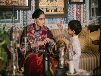 Sonam Kapoor celebrates Diwali with husband Anand Ahuja and son Vayu, shares family pics | Sonam Kapoor celebrates Diwali with husband Anand Ahuja and son Vayu, shares family pics Sonam Kapoor celebrates Diwali with husband Anand Ahuja and son Vayu, shares family pics | Sonam Kapoor celebrates Diwali with husband Anand Ahuja and son Vayu, shares family pics