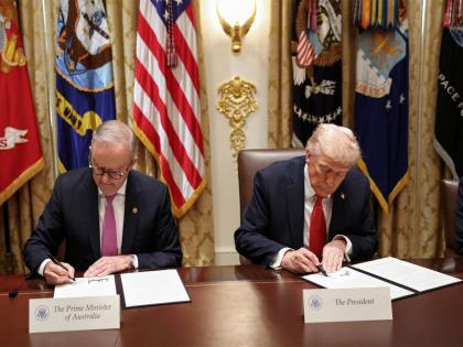 US, Australia sign billion-dollar deals on critical minerals, defence cooperation | US, Australia sign billion-dollar deals on critical minerals, defence cooperation US, Australia sign billion-dollar deals on critical minerals, defence cooperation | US, Australia sign billion-dollar deals on critical minerals, defence cooperation