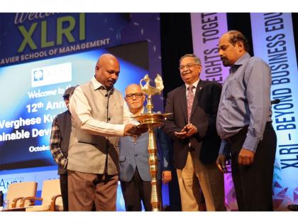 XLRI Jamshedpur Hosts 12th Dr. Verghese Kurien Memorial Oration on "Ecological Security for a Viksit Bharat" | XLRI Jamshedpur Hosts 12th Dr. Verghese Kurien Memorial Oration on "Ecological Security for a Viksit Bharat" XLRI Jamshedpur Hosts 12th Dr. Verghese Kurien Memorial Oration on "Ecological Security for a Viksit Bharat" | XLRI Jamshedpur Hosts 12th Dr. Verghese Kurien Memorial Oration on "Ecological Security for a Viksit Bharat"