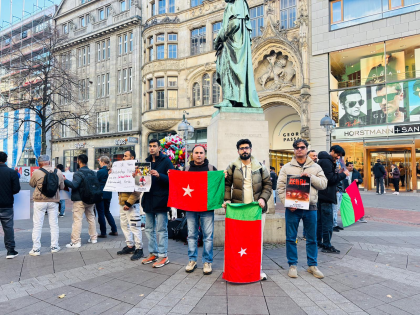 Baloch National Movement stages protest in Germany, accuses Pakistan of genocide and urges global action over atrocities in Balochistan | Baloch National Movement stages protest in Germany, accuses Pakistan of genocide and urges global action over atrocities in Balochistan Baloch National Movement stages protest in Germany, accuses Pakistan of genocide and urges global action over atrocities in Balochistan | Baloch National Movement stages protest in Germany, accuses Pakistan of genocide and urges global action over atrocities in Balochistan