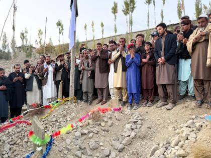 ACB Chairman Ahsraf, international players visit Paktika to meet families of deceased in Pakistan airstrike, offer prayers for cricketers killed | ACB Chairman Ahsraf, international players visit Paktika to meet families of deceased in Pakistan airstrike, offer prayers for cricketers killed