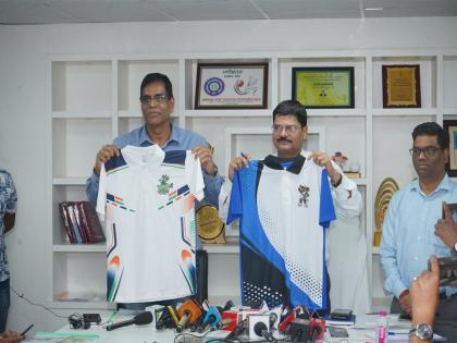 Official jersey of 4th South Asian (SAAF) Athletics Championship 2025 unveiled in Ranchi | Official jersey of 4th South Asian (SAAF) Athletics Championship 2025 unveiled in Ranchi