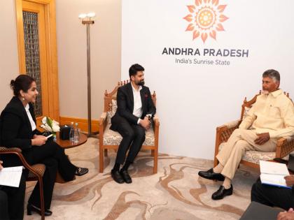 Andhra Pradesh CM visits Dubai, welcomes Rs 100 crore investment for library in Amaravati | Andhra Pradesh CM visits Dubai, welcomes Rs 100 crore investment for library in Amaravati Andhra Pradesh CM visits Dubai, welcomes Rs 100 crore investment for library in Amaravati | Andhra Pradesh CM visits Dubai, welcomes Rs 100 crore investment for library in Amaravati