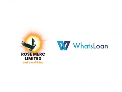 Rose Merc Limited and WhatsLoan Forge Strategic Alliance to Drive Digital Lending Innovation in India | Rose Merc Limited and WhatsLoan Forge Strategic Alliance to Drive Digital Lending Innovation in India Rose Merc Limited and WhatsLoan Forge Strategic Alliance to Drive Digital Lending Innovation in India | Rose Merc Limited and WhatsLoan Forge Strategic Alliance to Drive Digital Lending Innovation in India