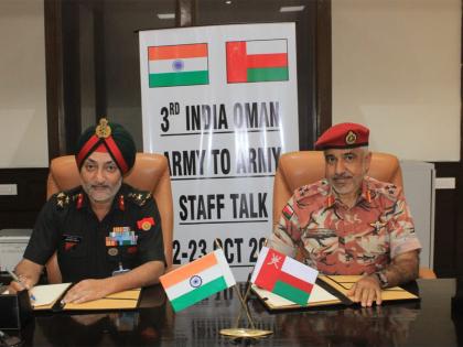 India, Oman hold 3rd Army-to-Army Staff Talks in New Delhi to strengthen defence cooperation | India, Oman hold 3rd Army-to-Army Staff Talks in New Delhi to strengthen defence cooperation India, Oman hold 3rd Army-to-Army Staff Talks in New Delhi to strengthen defence cooperation | India, Oman hold 3rd Army-to-Army Staff Talks in New Delhi to strengthen defence cooperation